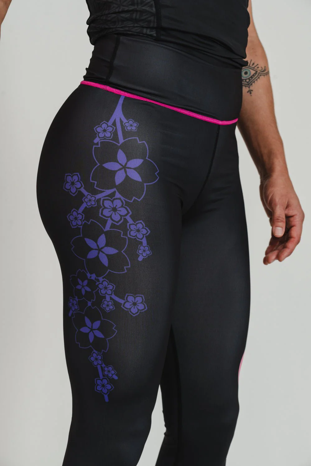 Sakura Womens Compression Pants - Black - Image 5