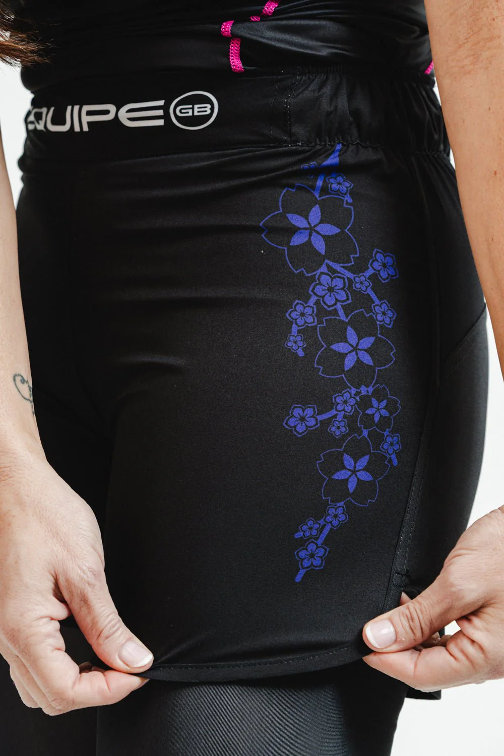 Sakura Womens Training Short - Black - Image 7