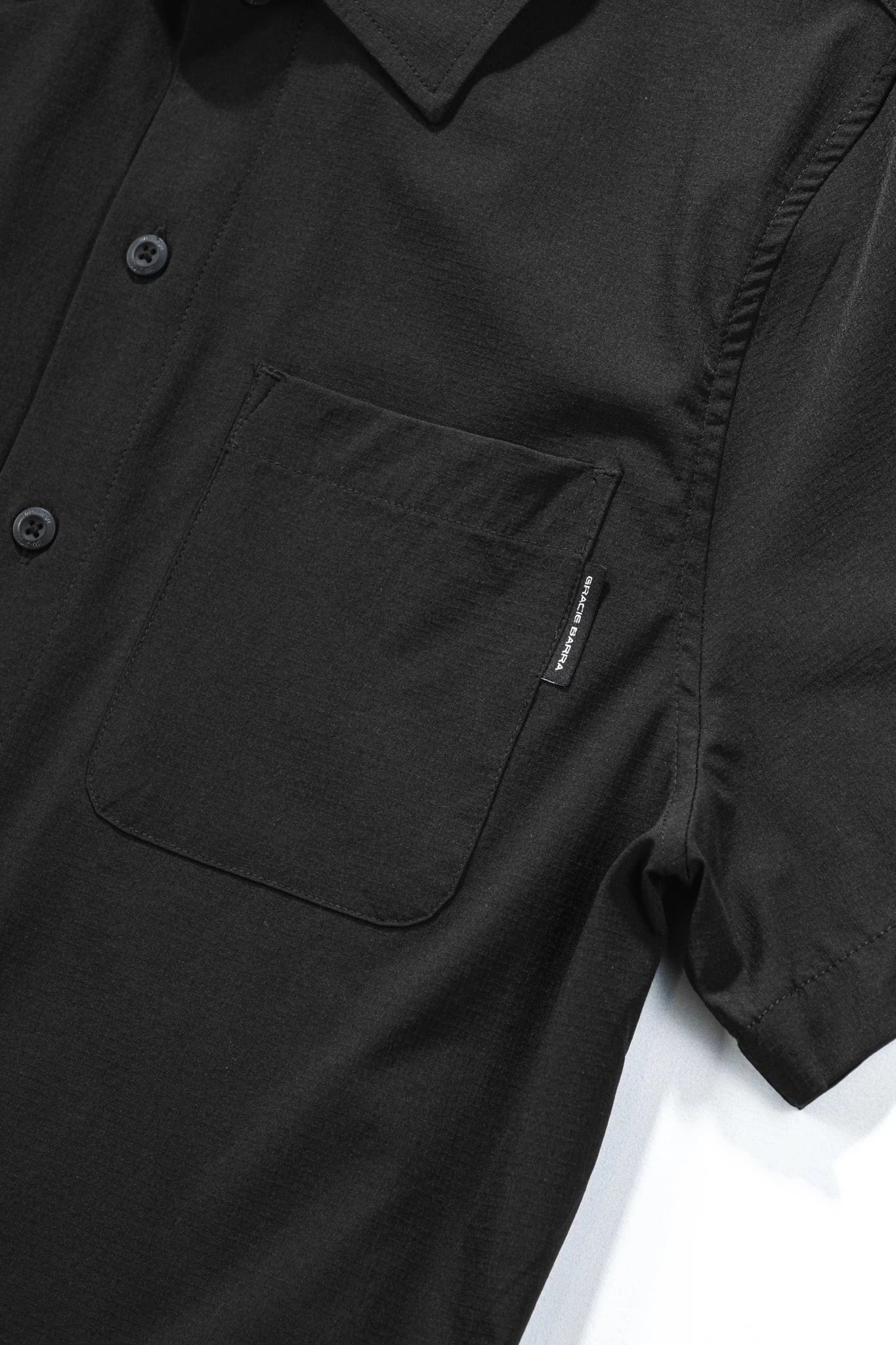 Stacked Button Up - Black - Image 5