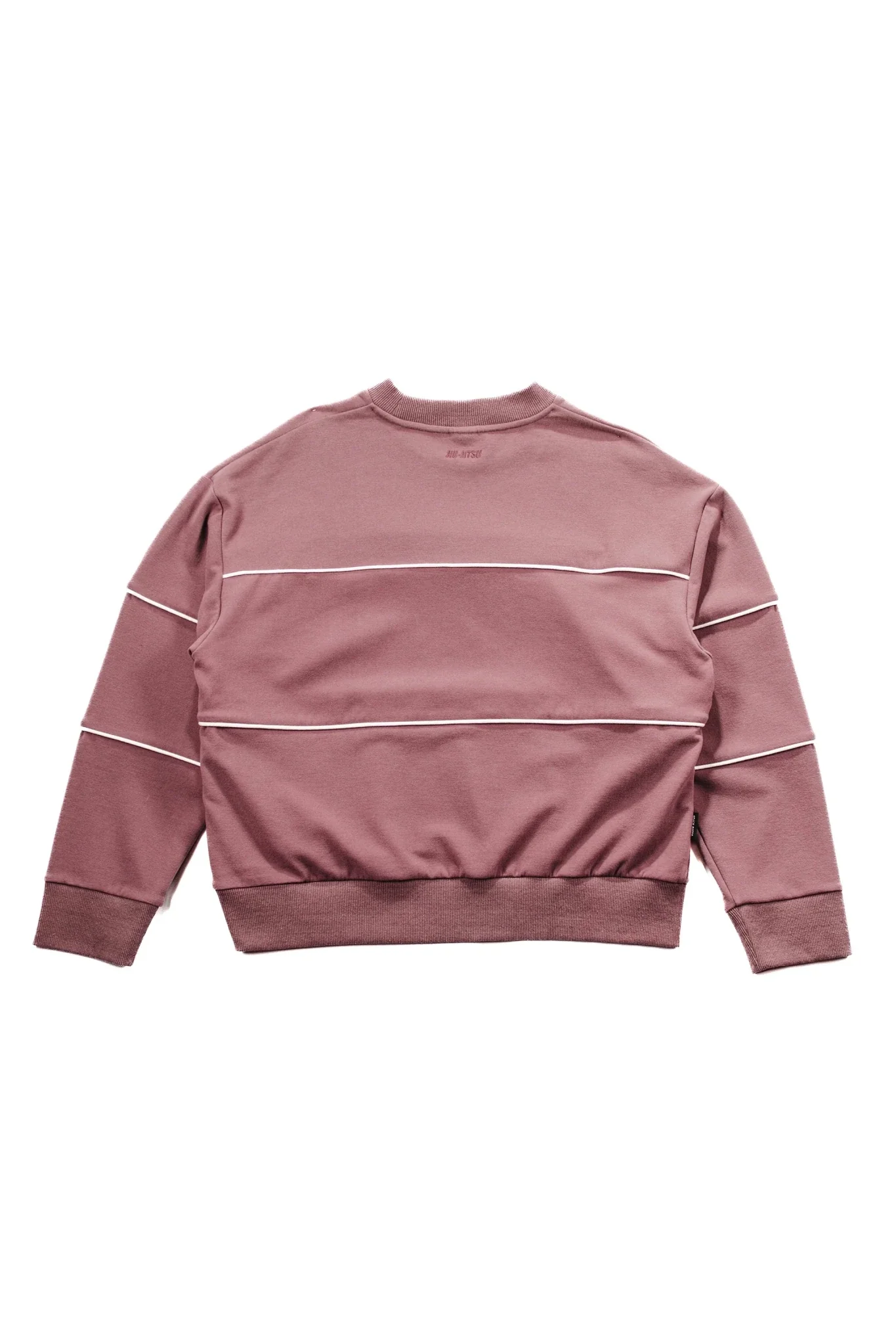 Stacked Relaxed Fleece Pullover - Mocha Mauve - Image 4