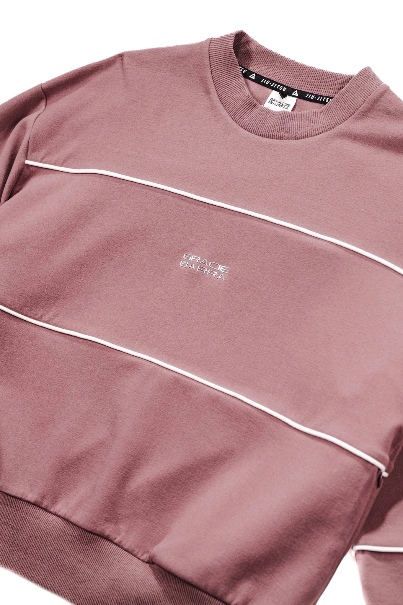 Stacked Relaxed Fleece Pullover - Mocha Mauve - Image 5
