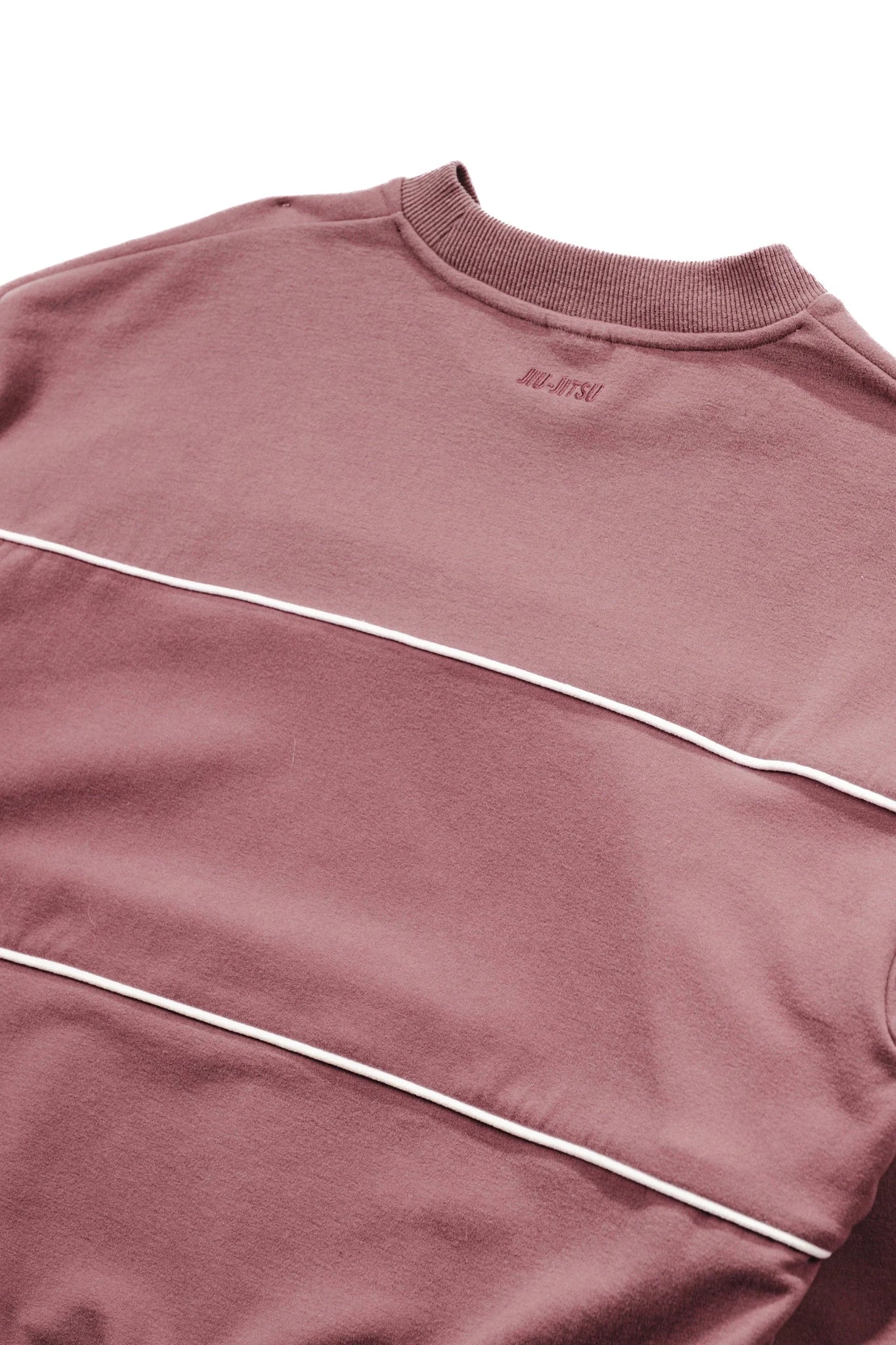 Stacked Relaxed Fleece Pullover - Mocha Mauve - Image 7