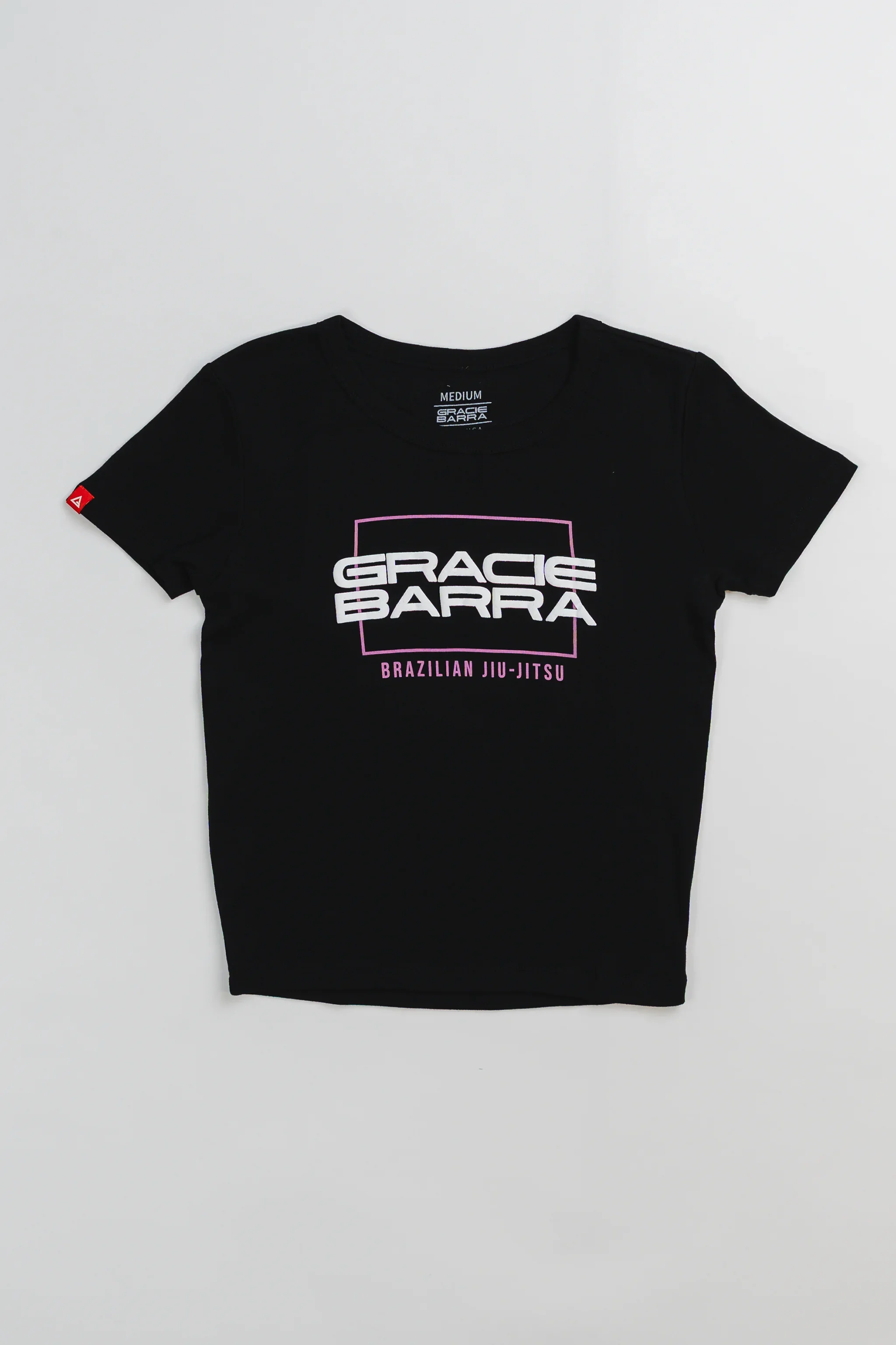 Stacked Womens Tee - Black