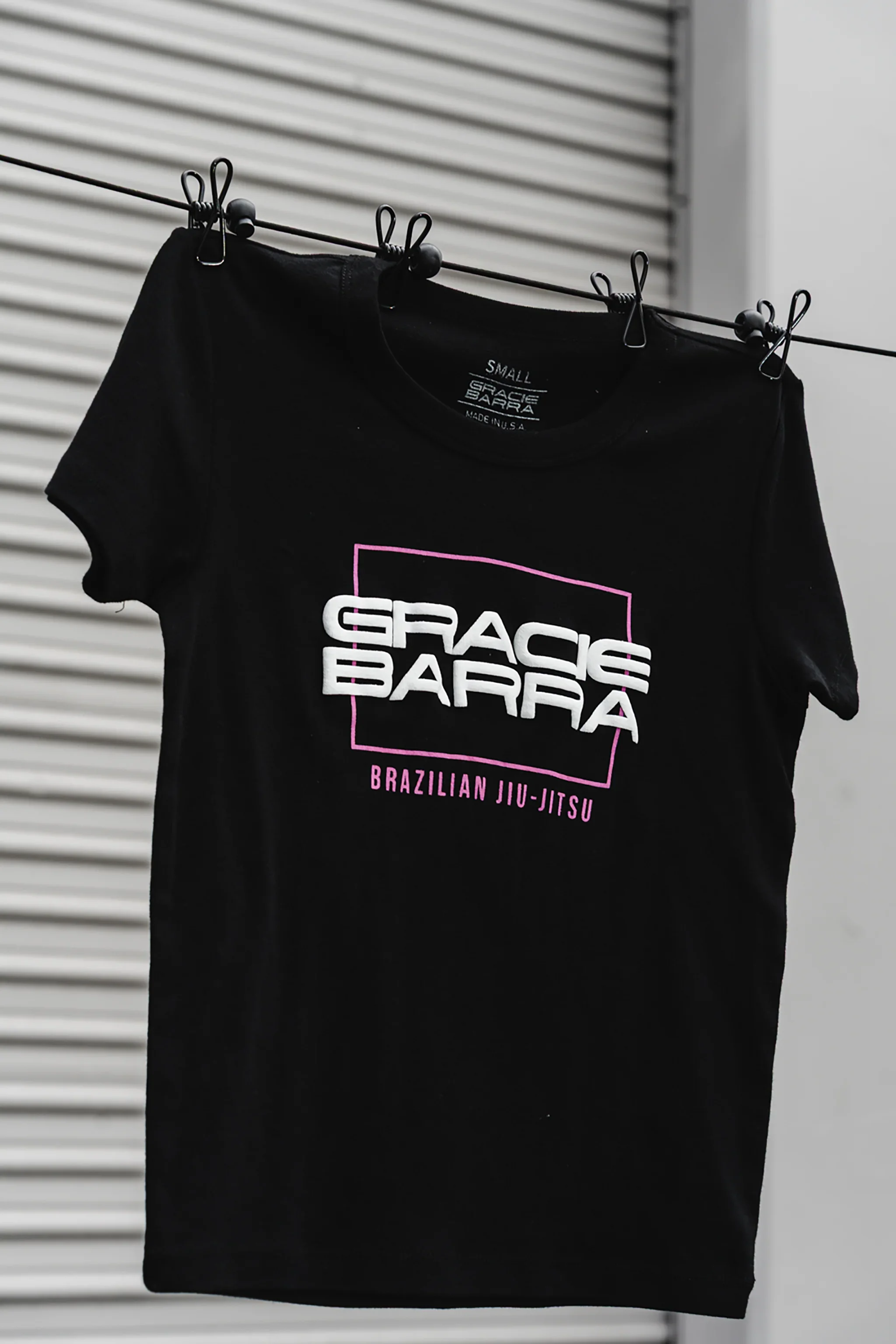 Stacked Womens Tee - Black - Image 6