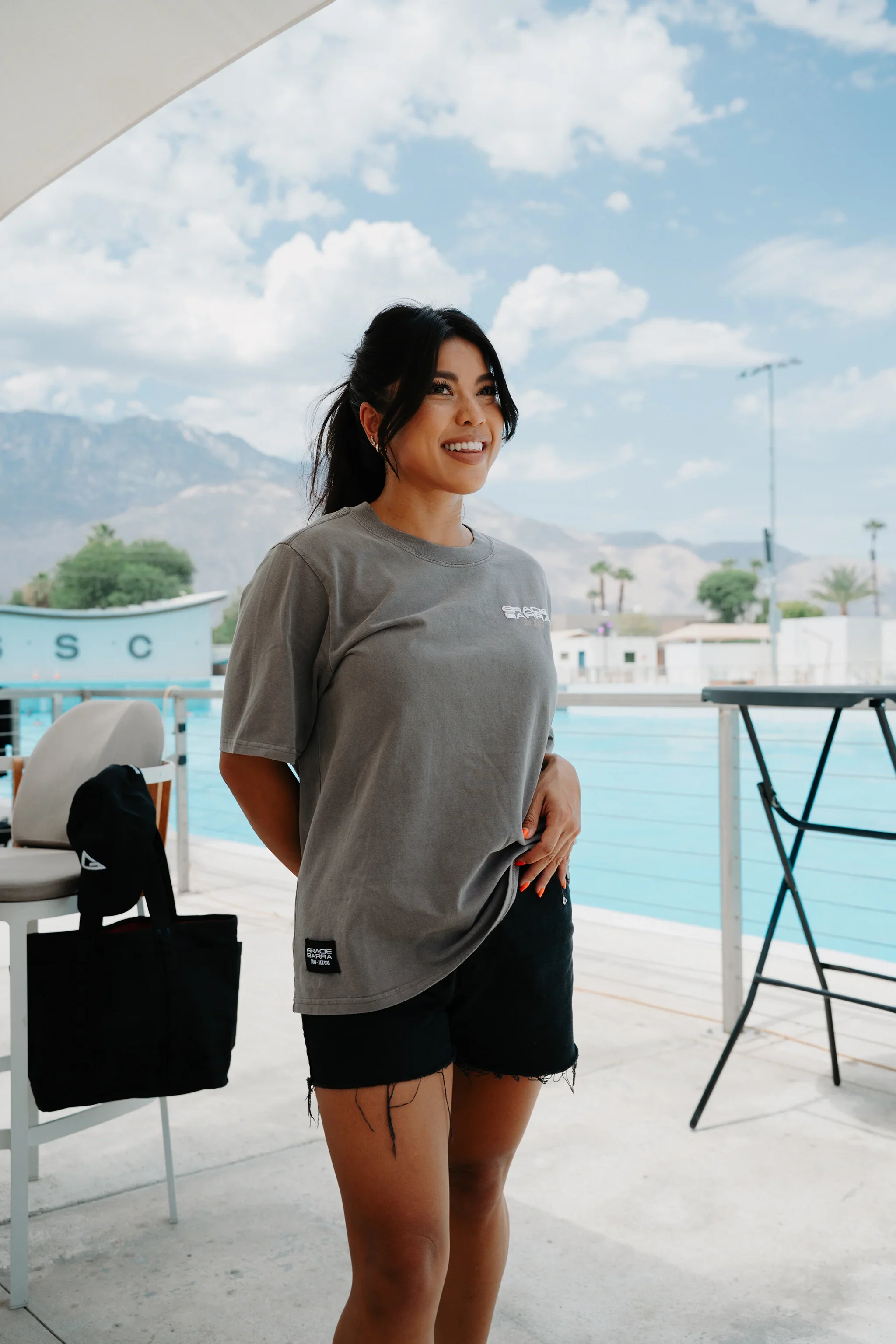 Tactical Womens Tee - Grey - Image 7